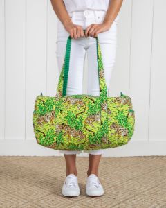 Bagheera - Quilted Duffle Bag - Green Apple sold by Printfresh