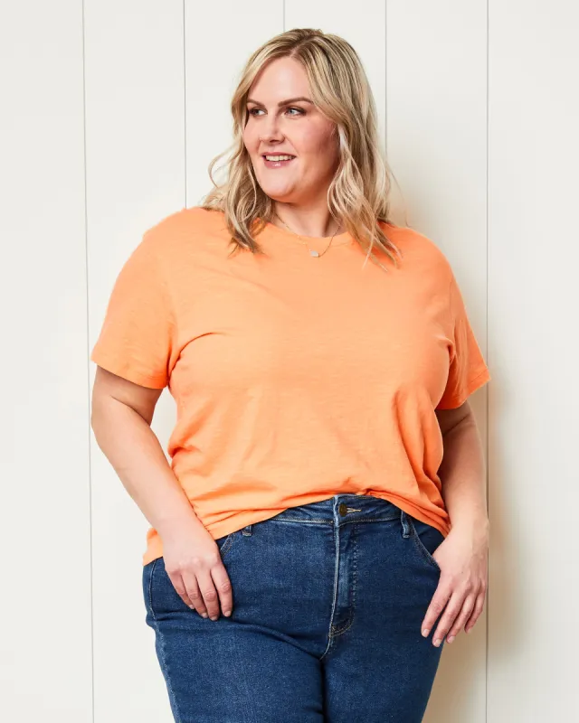 Creamsicle - Saturday Tee - Knit T-Shirt sold by Printfresh