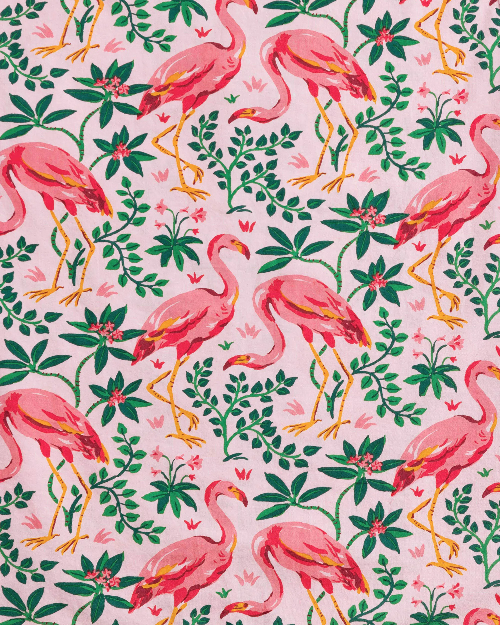 Flock of Flamingos - Long PJ Set - Rose sold by Printfresh product image thumbnail 3
