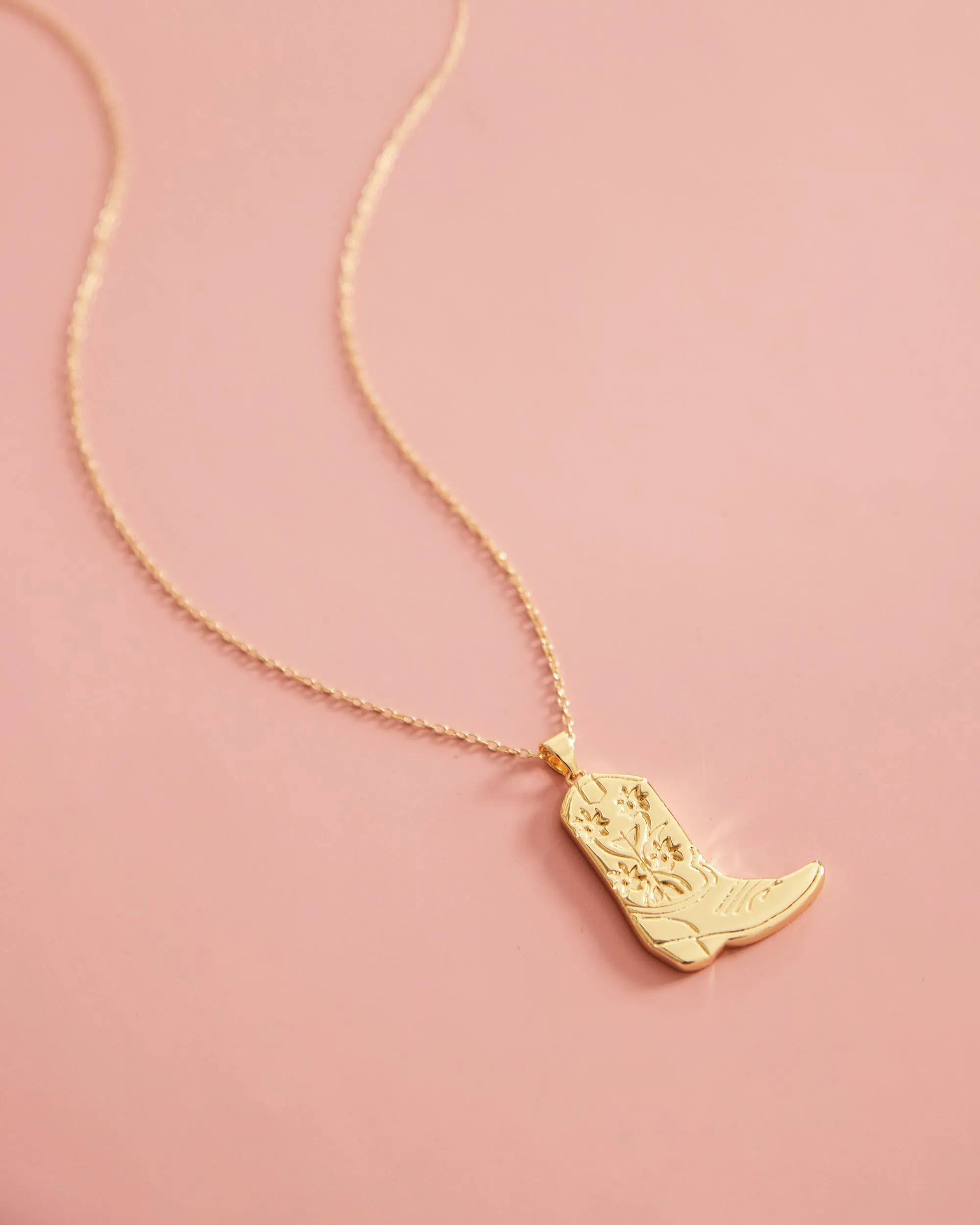 PF x Allie+Bess - Lost My Boot Necklace sold by Printfresh