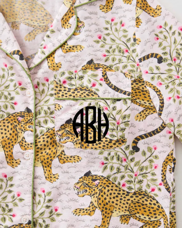 Bagheera - Long PJ Set - Blush sold by Printfresh