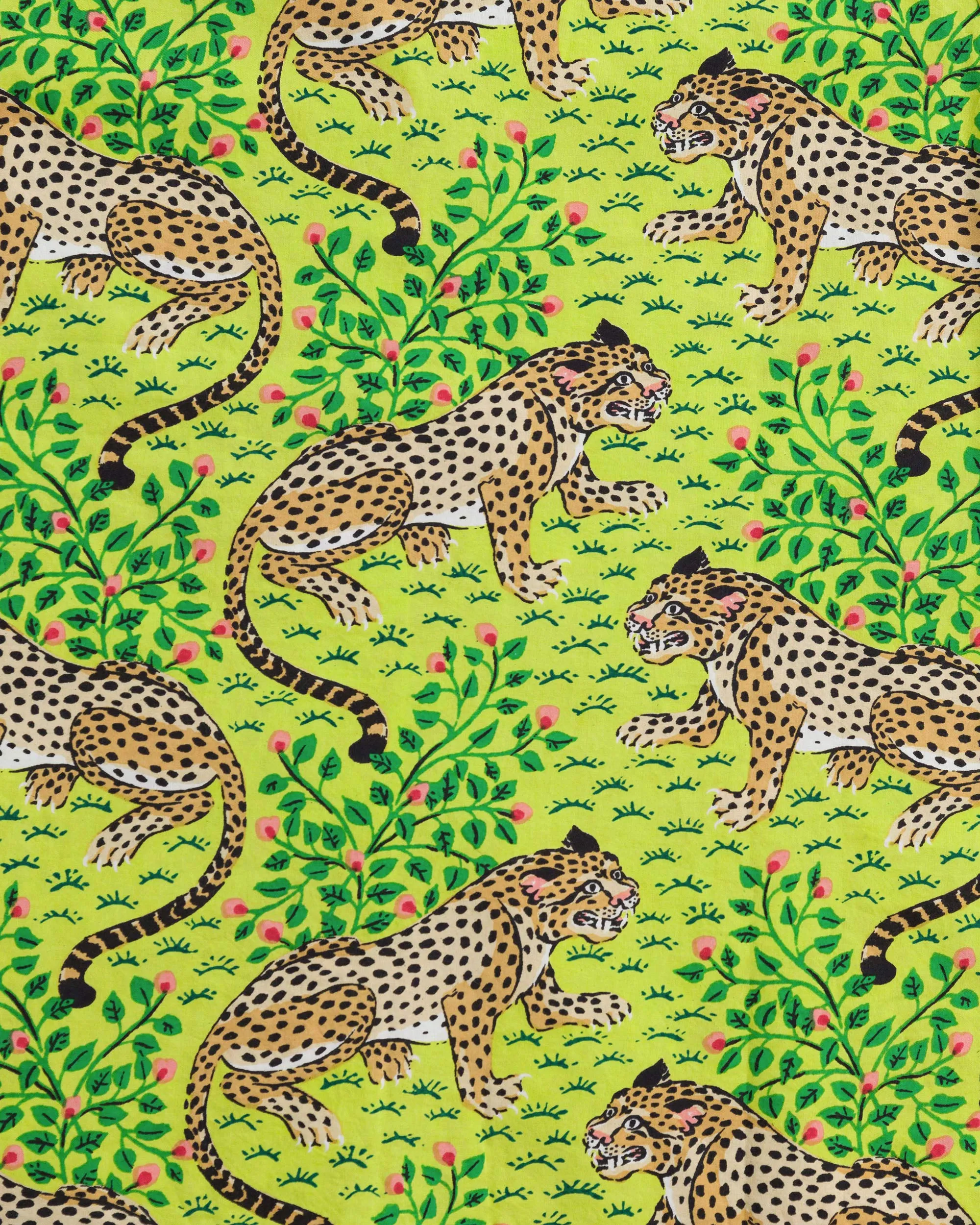 Bagheera - Pajama Shorts - Green Apple sold by Printfresh product image thumbnail 2