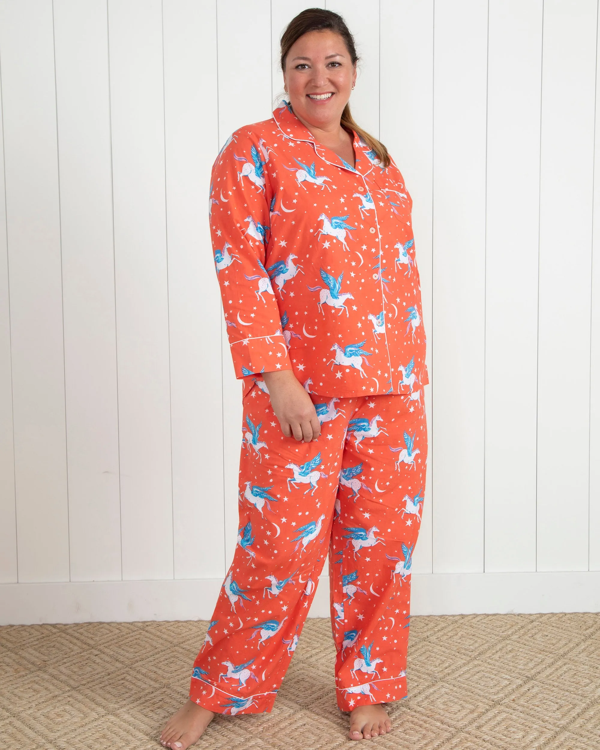 Moon Flight - Long PJ Set - Paloma sold by Printfresh product image thumbnail 5