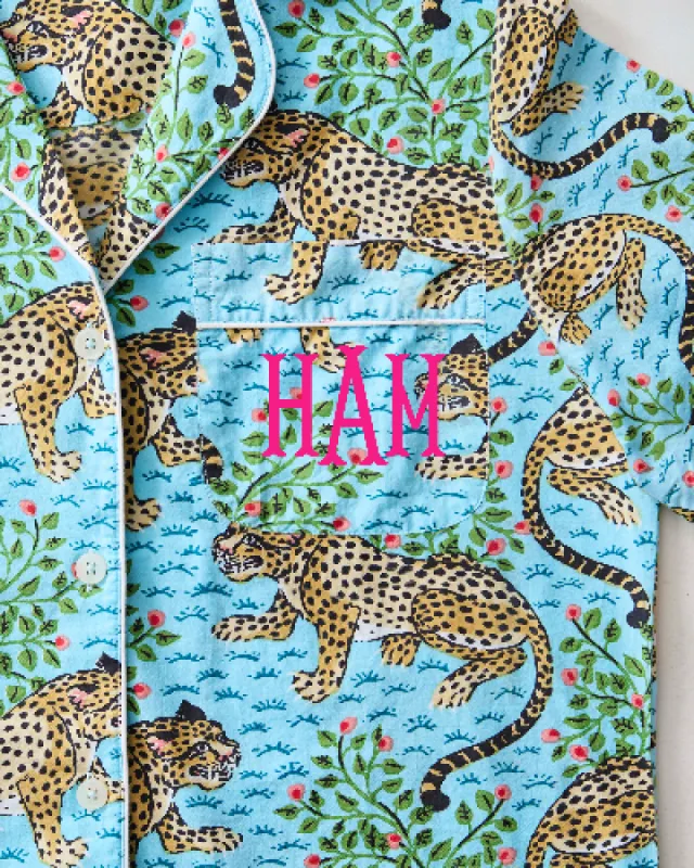 Bagheera - Short PJ Set - Something Blue sold by Printfresh
