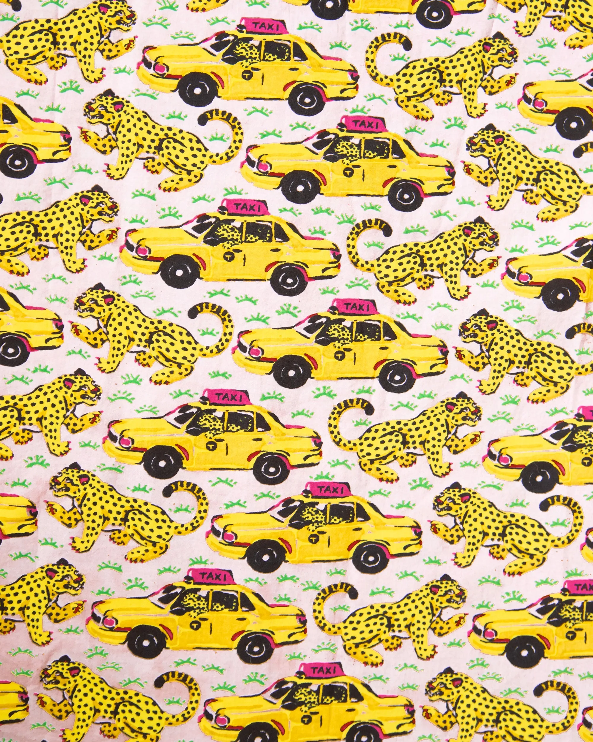 Taxi Please - Long Sleep Set - Blush sold by Printfresh product image thumbnail 3