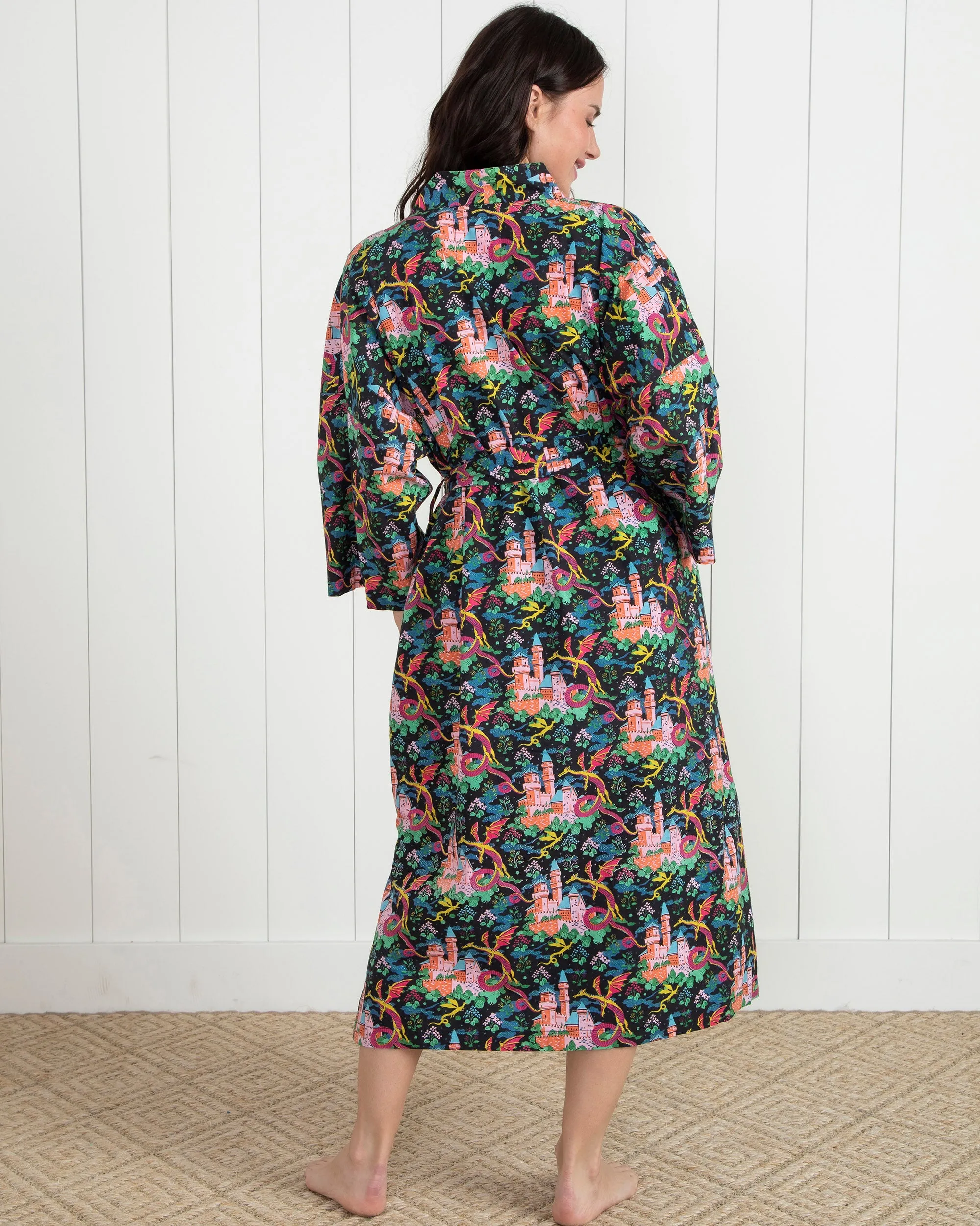 Dragon Dreams - Robe - Chalkboard sold by Printfresh product image thumbnail 5