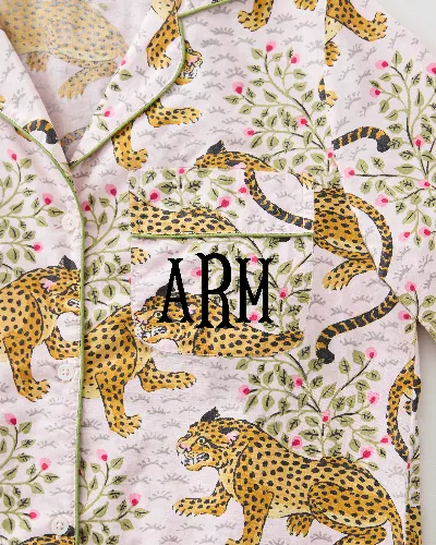 Bagheera - Short PJ Set - Blush sold by Printfresh