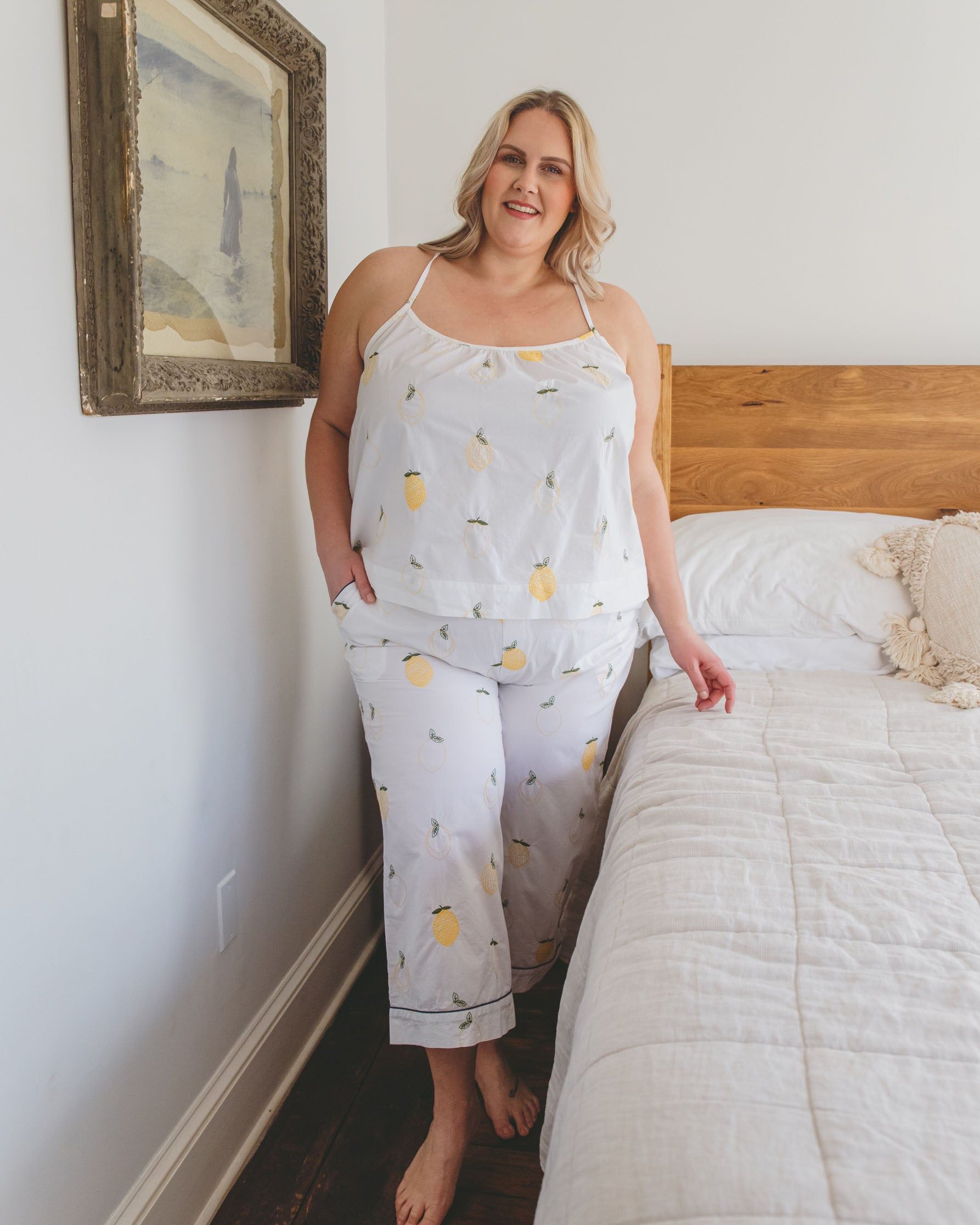 Lemon Drop - Cami - Cloud sold by Printfresh product image thumbnail 5
