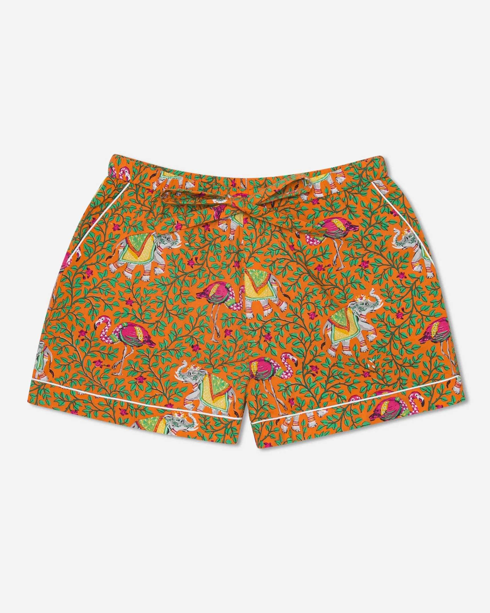 Flamenco - PJ Shorts - Clementine sold by Printfresh product image thumbnail 2