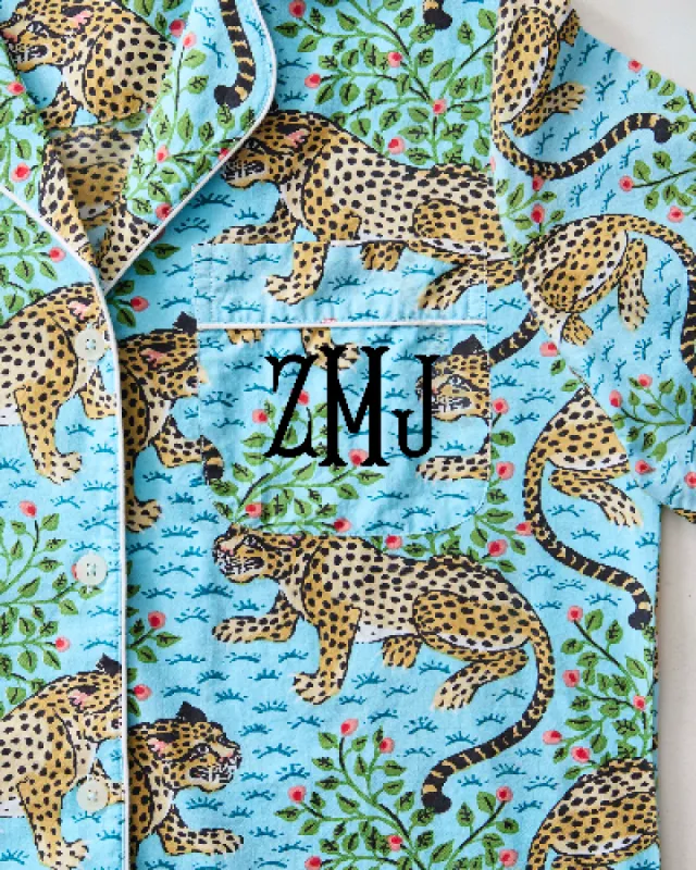 Bagheera - Tall Long PJ Set - Something Blue sold by Printfresh