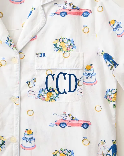Happily Ever After - Short PJ Set - Cloud sold by Printfresh
