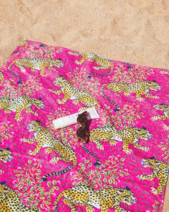Bagheera - Beach Towel - Hot Pink sold by Printfresh