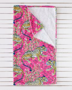 Bagheera - Beach Towel - Hot Pink sold by Printfresh