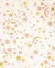 Celestial Skies - Long Sleep Set - Peach sold by Printfresh