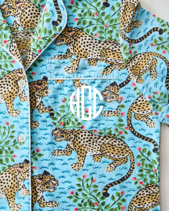 Bagheera - Short Sleep Set - Something Blue sold by Printfresh