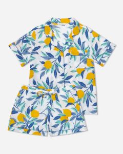 Lemon Zest - Short Sleep Set - Cloud sold by Printfresh