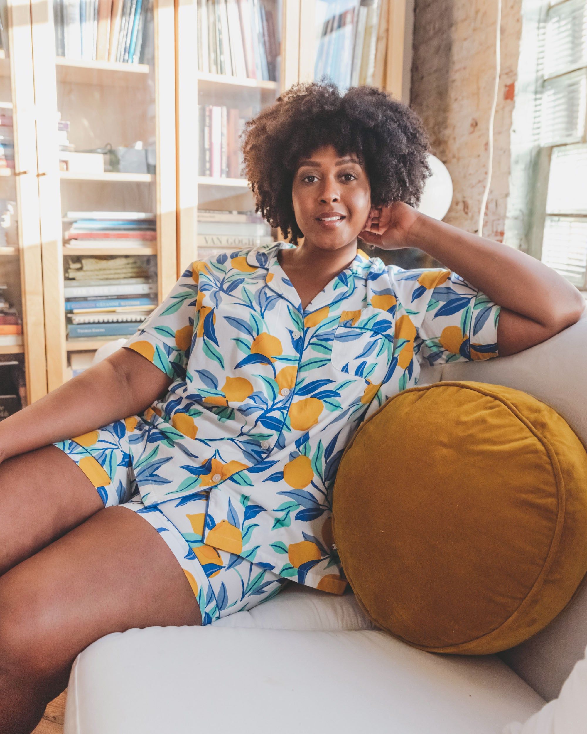 Lemon Zest - Short Sleep Set - Cloud sold by Printfresh product image thumbnail 5