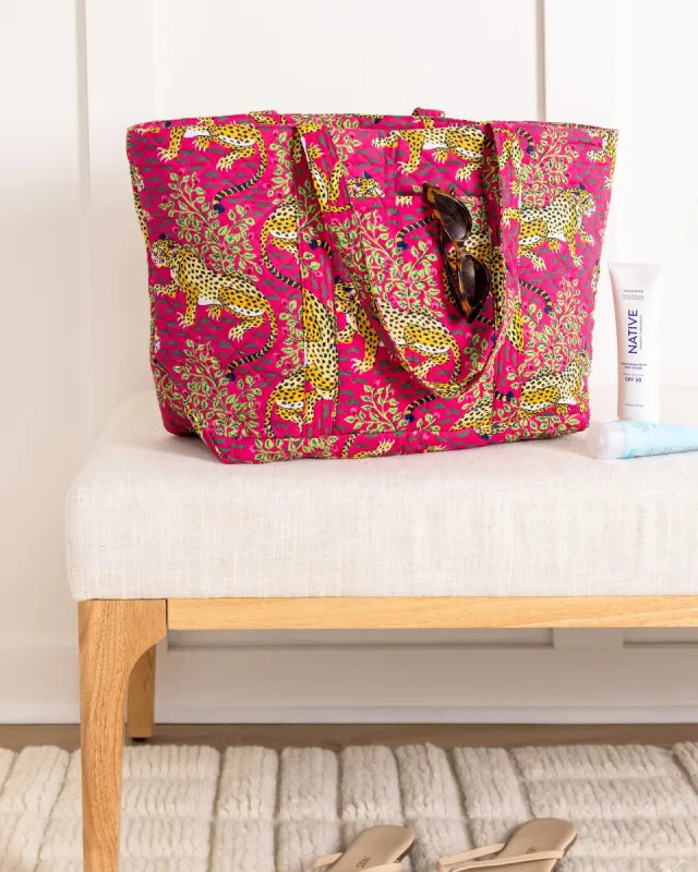 Bagheera - Weekend Bag - Hot Pink sold by Printfresh