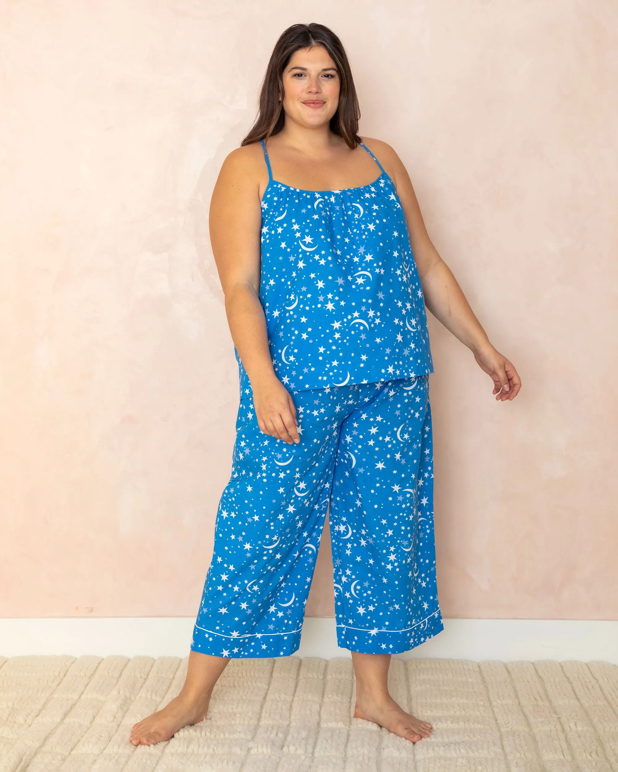Celestial Skies - Cami Cropped Pants Set - Beyond the Sea sold by Printfresh product image thumbnail 4