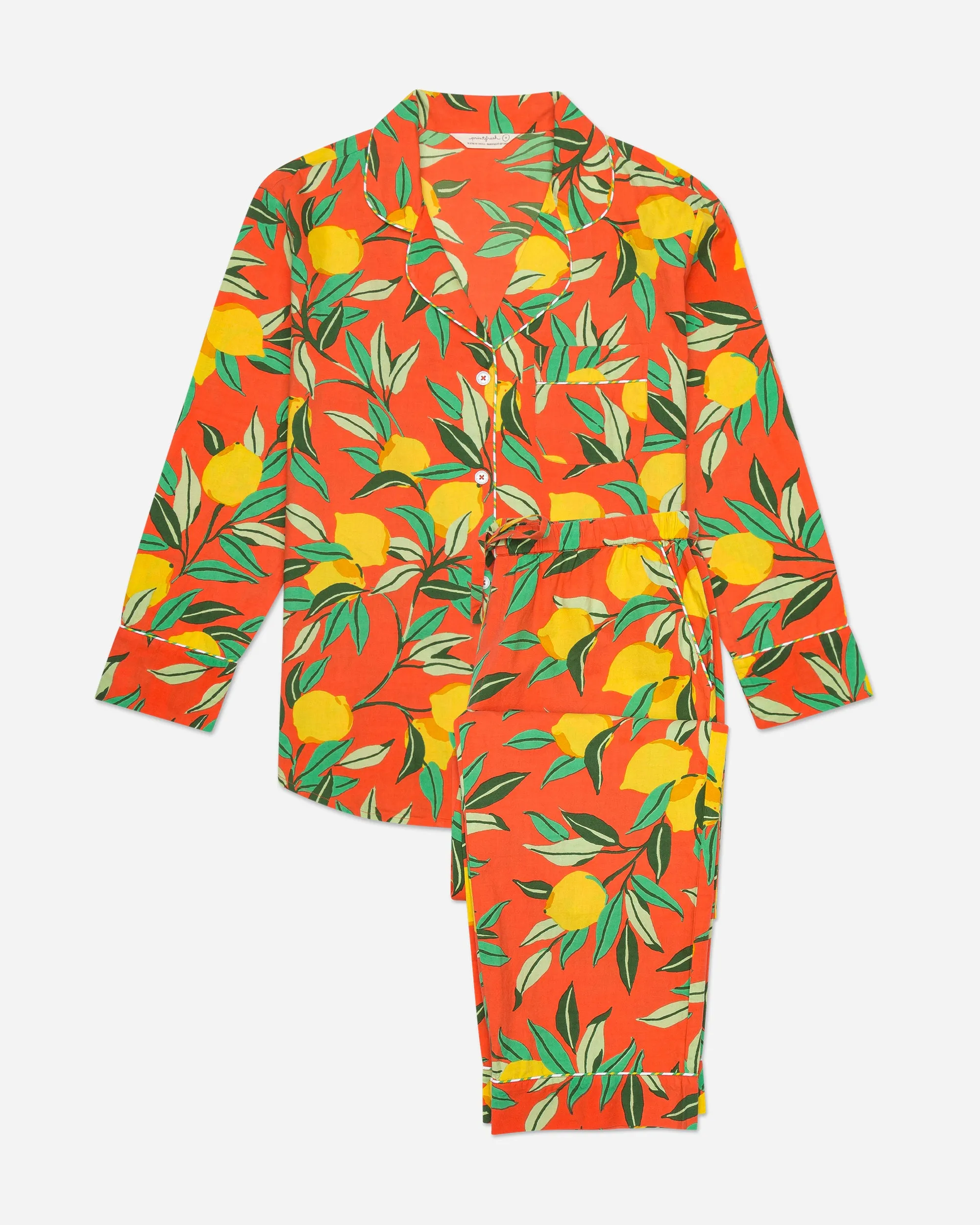 Lemon Zest - Long Sleep Set - Marmalade sold by Printfresh product image thumbnail 2