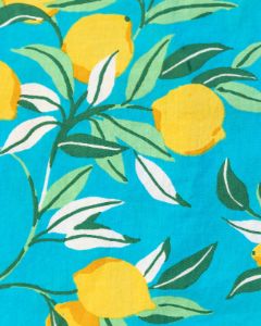 Lemon Zest - Petite Short Sleep Set - Turquoise sold by Printfresh