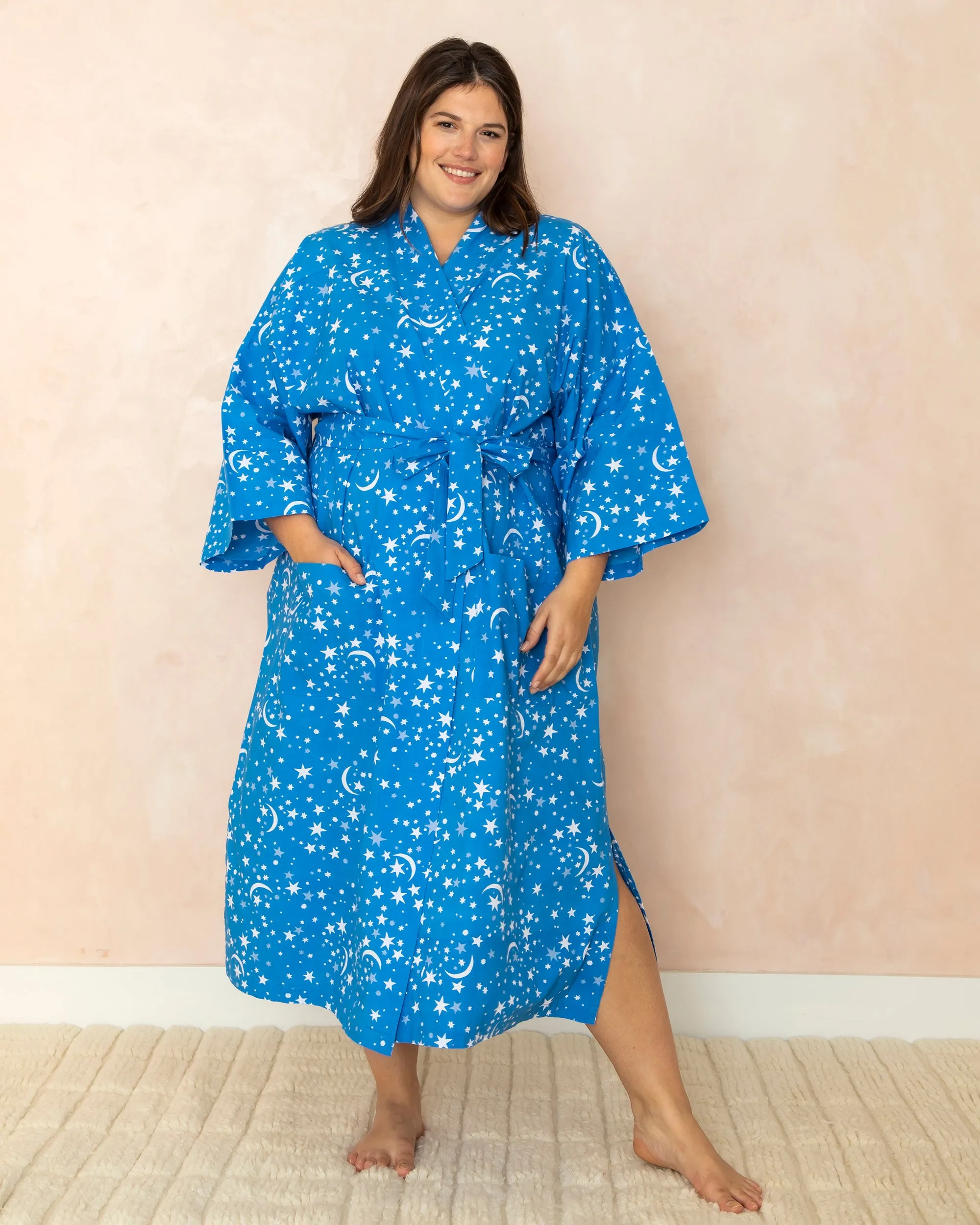 Celestial Skies - Robe - Beyond the Sea sold by Printfresh product image thumbnail 4