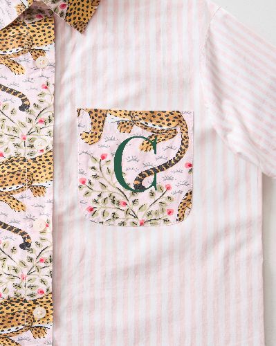 Bagheera - Everyday Button Down - Blush sold by Printfresh