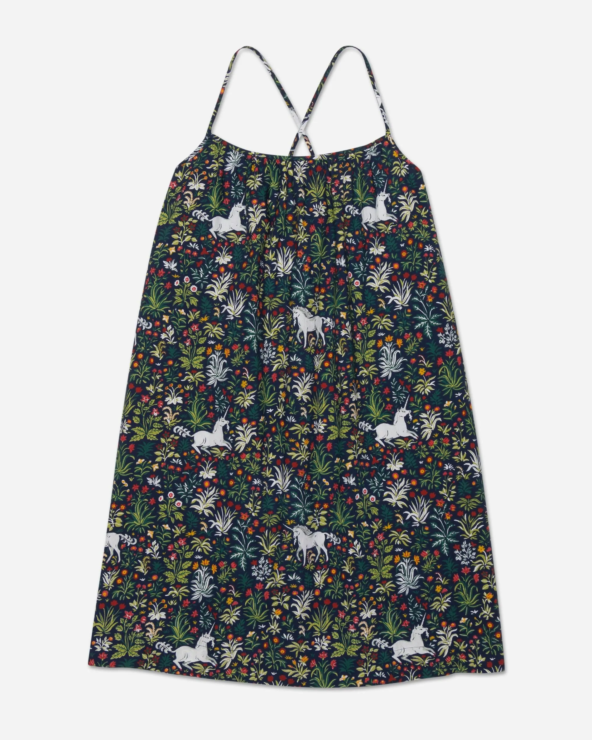 Unicorn's Garden - Cami Nightgown - Indigo sold by Printfresh product image thumbnail 4