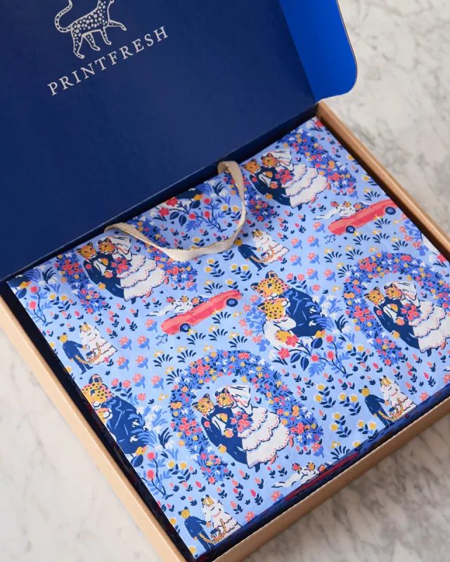 Tie the Knot - Handmade Gift Bag sold by Printfresh