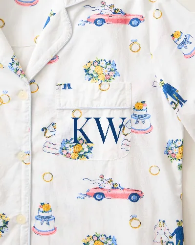 Happily Ever After - Tall Long PJ Set - Cloud sold by Printfresh