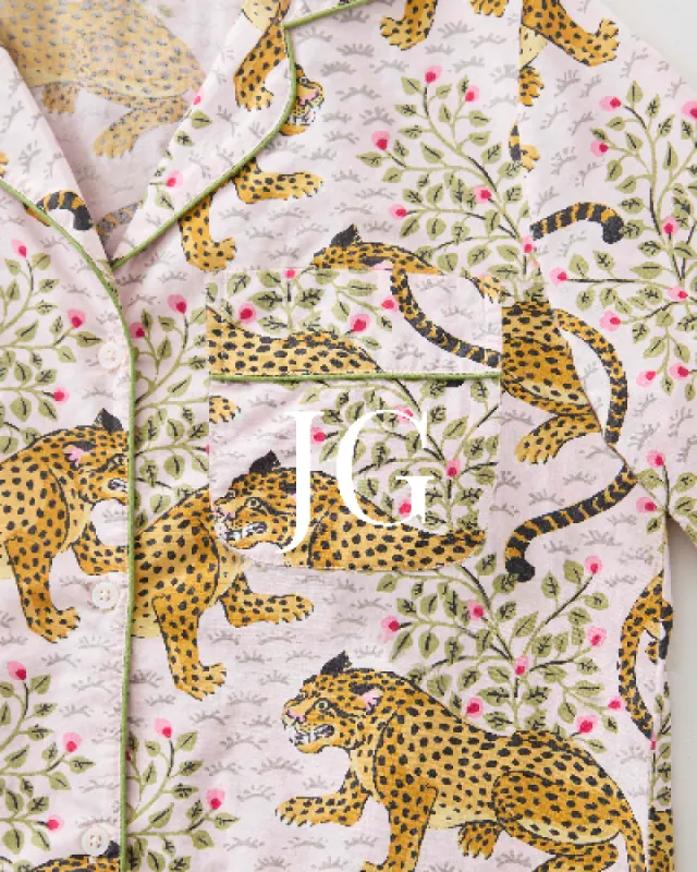 Bagheera - Long PJ Set - Blush sold by Printfresh