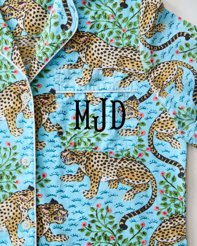 Bagheera - Long PJ Set - Something Blue sold by Printfresh
