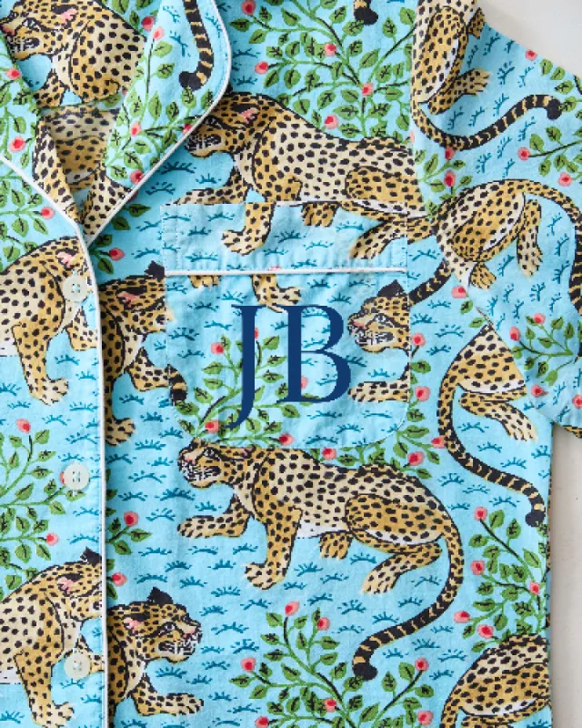 Bagheera - Short PJ Set - Something Blue sold by Printfresh