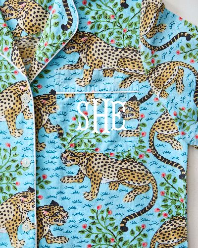 Bagheera - Short Sleep Set - Something Blue sold by Printfresh