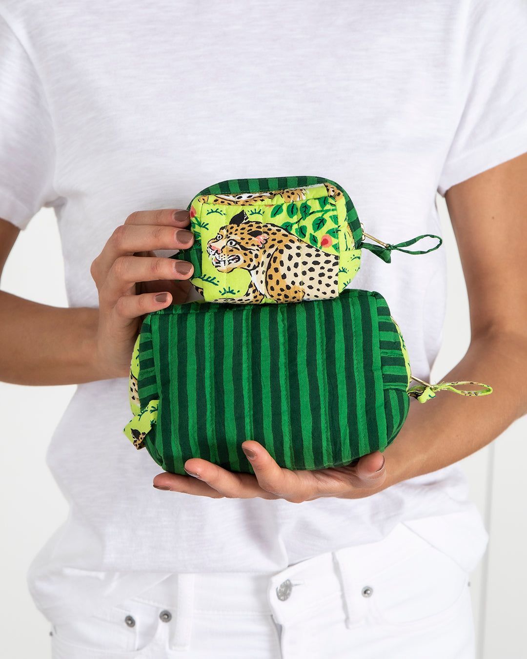 Bagheera - Three's Best Pouch Set - Green Apple sold by Printfresh product image thumbnail 4