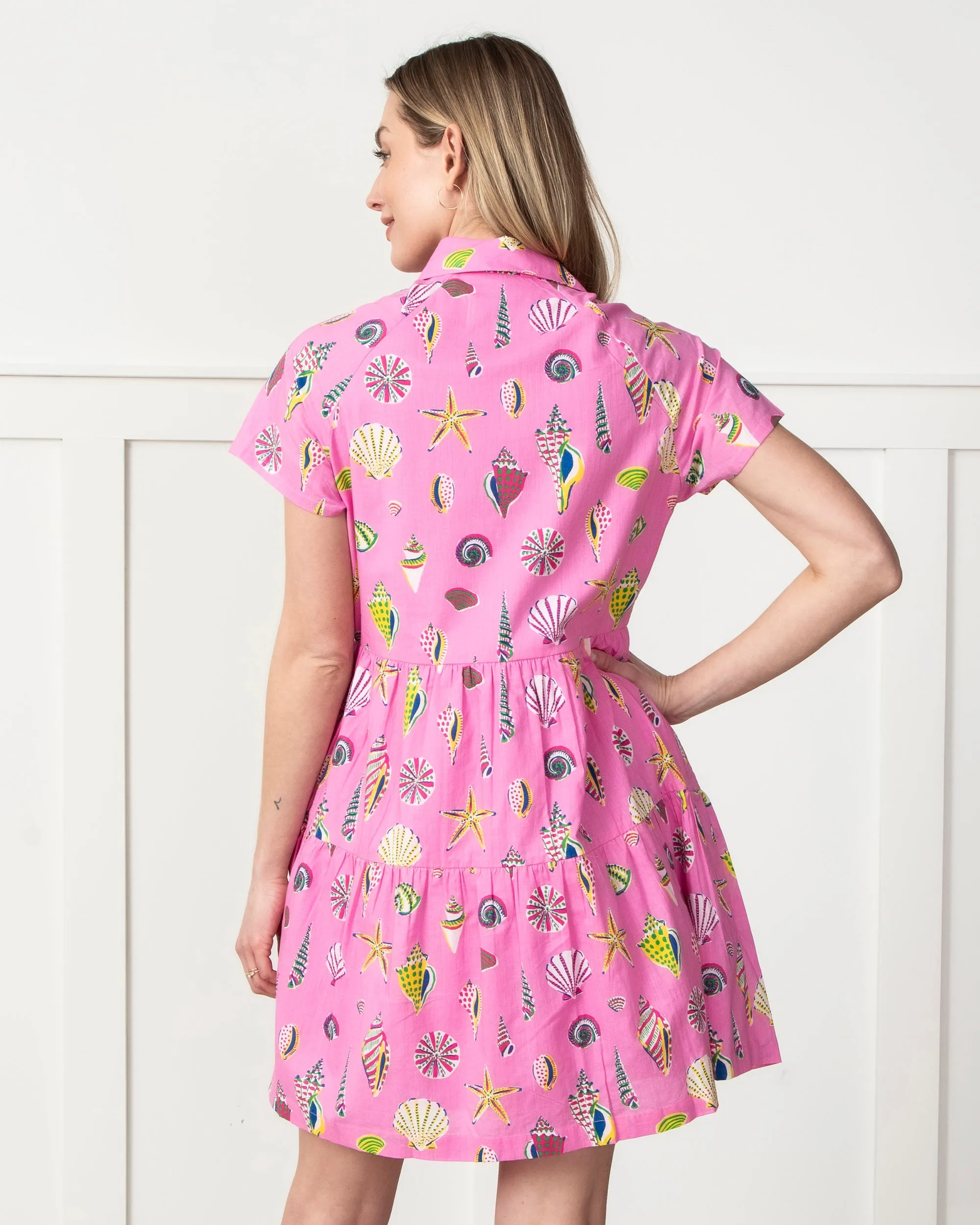 Beachcomber - Easy Elegance Dress - Neon Bubblegum sold by Printfresh product image thumbnail 5