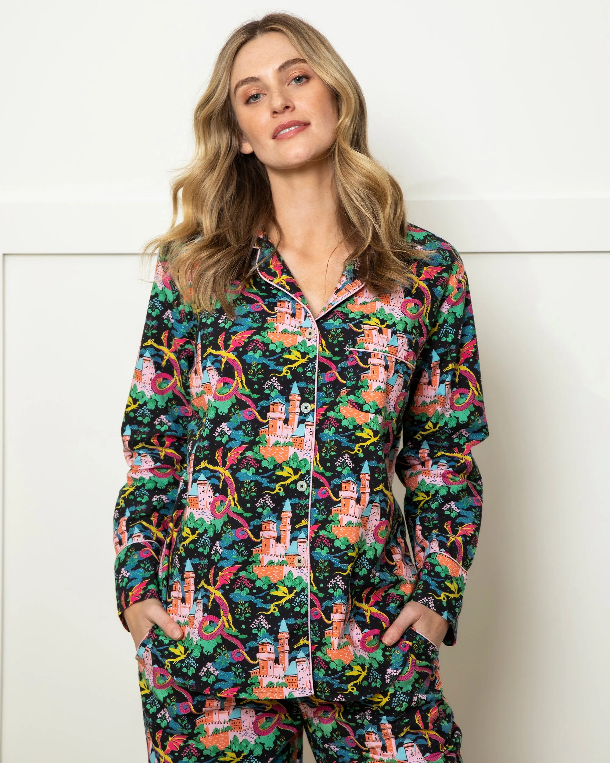 Dragon Dreams - Tall Long PJ Set - Chalkboard sold by Printfresh product image thumbnail 5