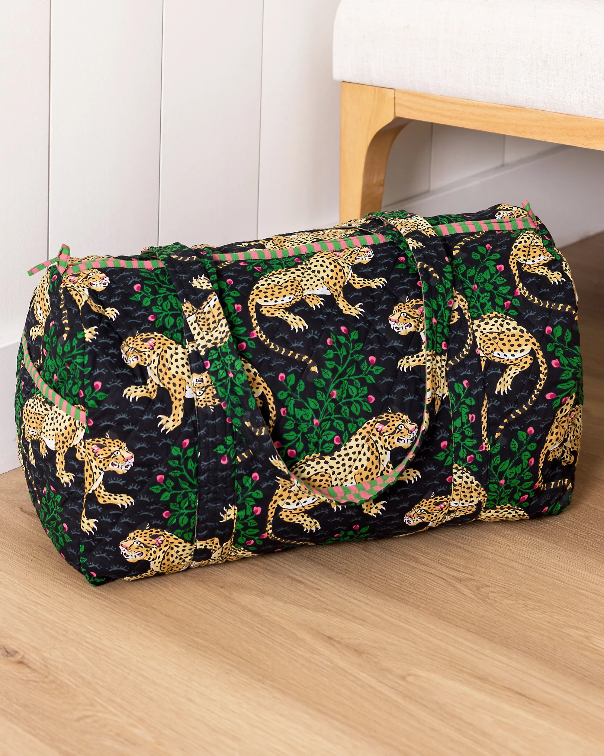 Bagheera - Quilted Duffle Bag - Ink sold by Printfresh product image thumbnail 4