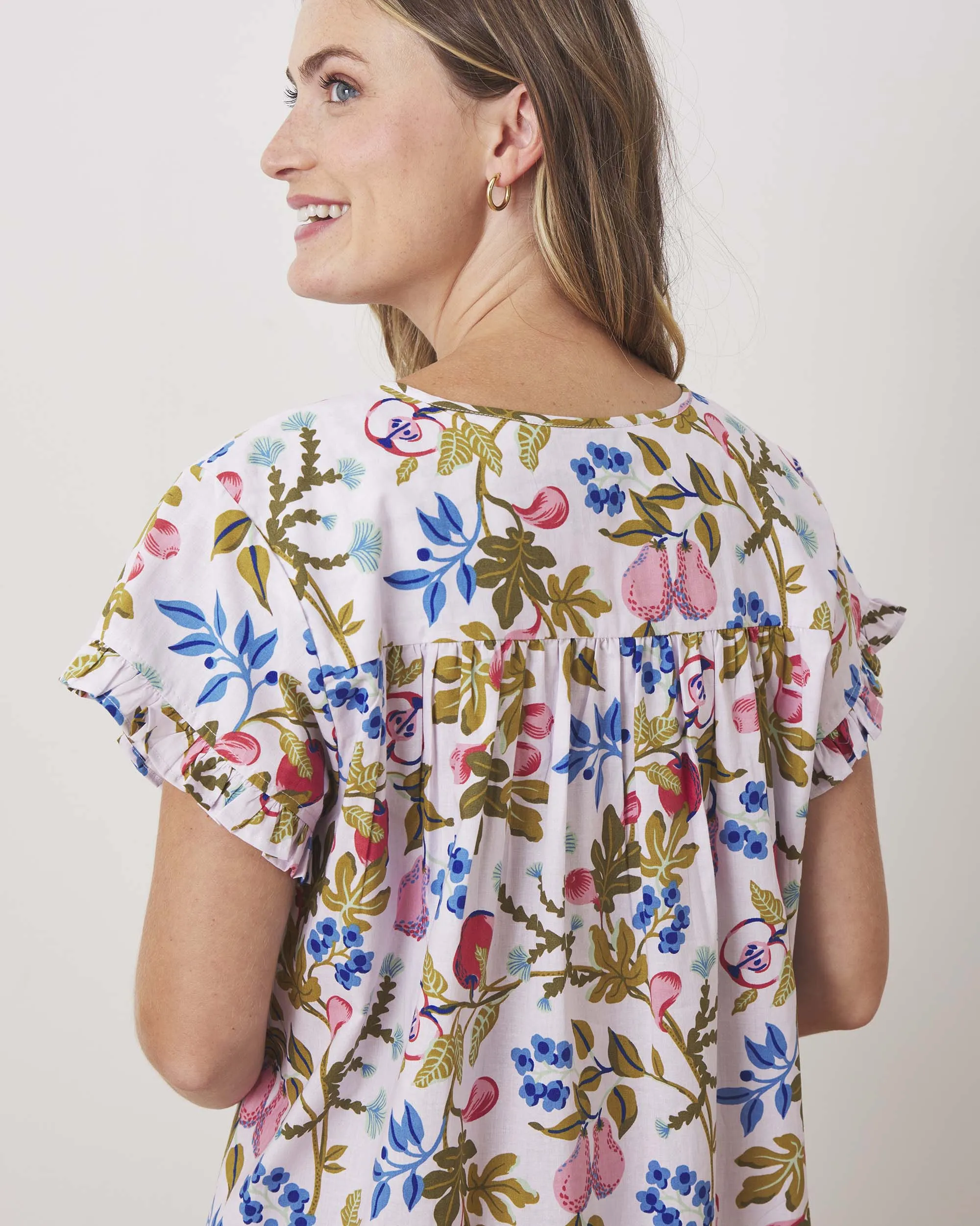 Pomme & Poire - Daylight Nightgown - Parchment sold by Printfresh product image thumbnail 4