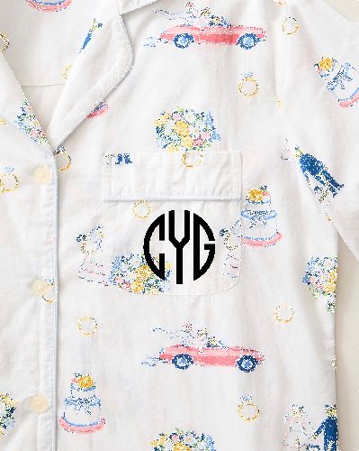 Happily Ever After - Petite Long Sleep Set - Cloud sold by Printfresh