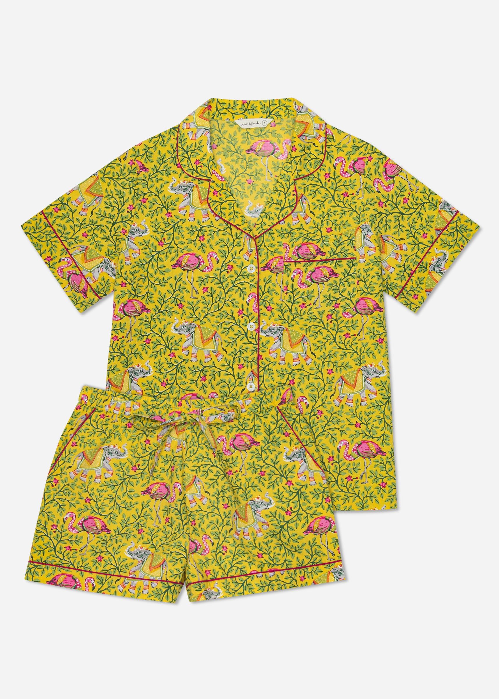 Flamenco - Short Sleep Set - Dandelion sold by Printfresh product image thumbnail 5