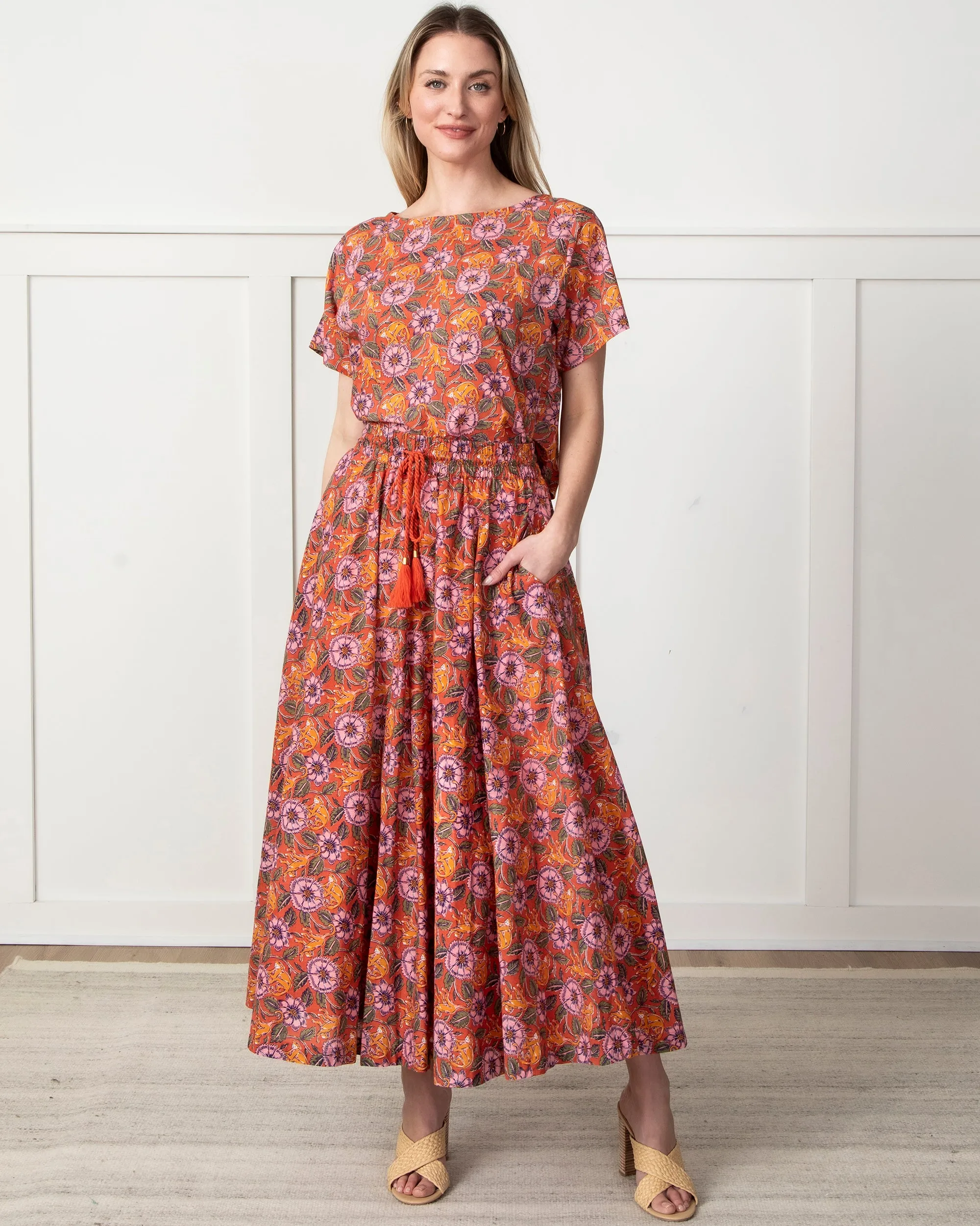 Leaps & Bounds - Carry On Skirt - Clay Pot sold by Printfresh product image thumbnail 5