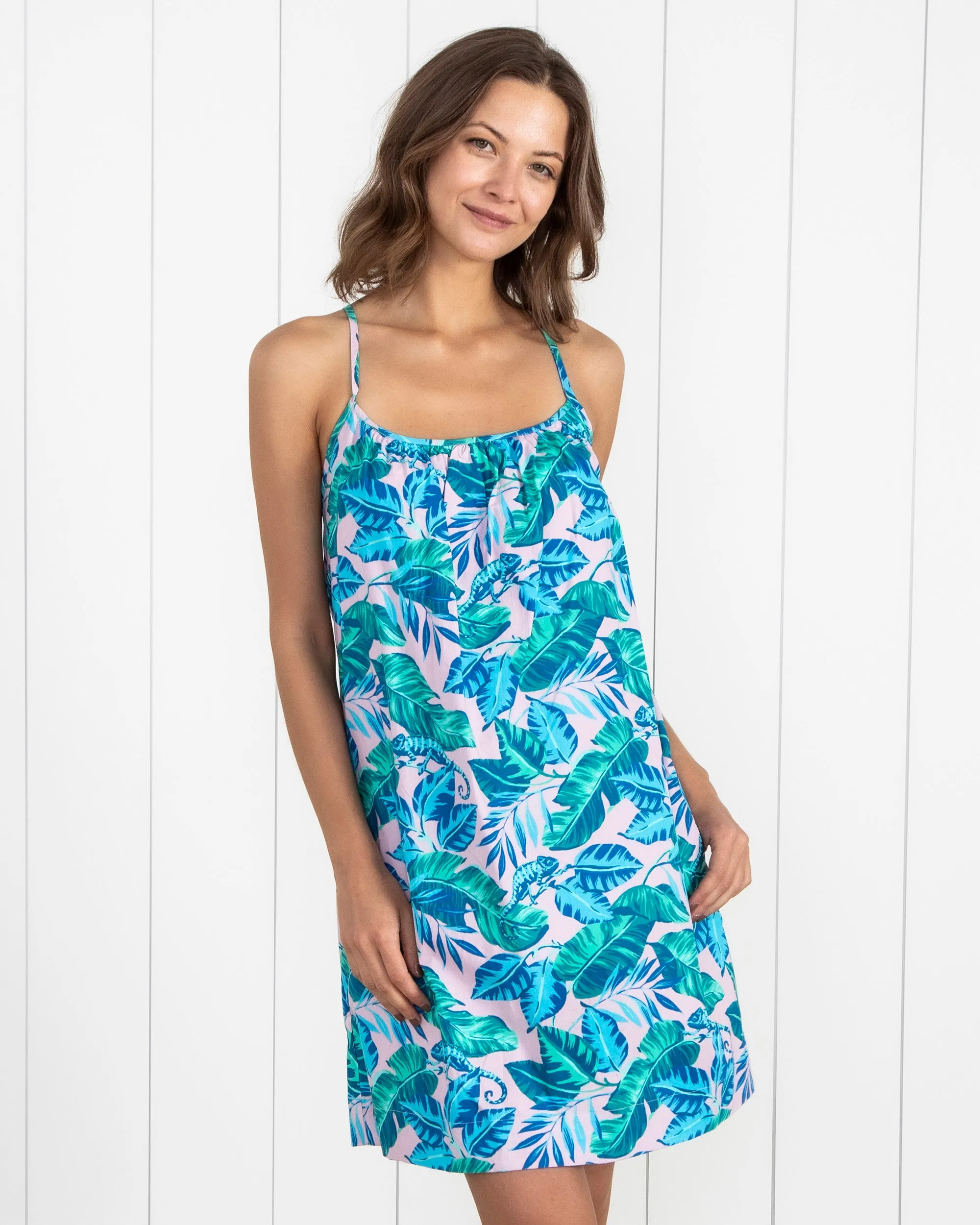 Karma Chameleon - Cami Nightgown - Bubblegum Pink sold by Printfresh product image thumbnail 4