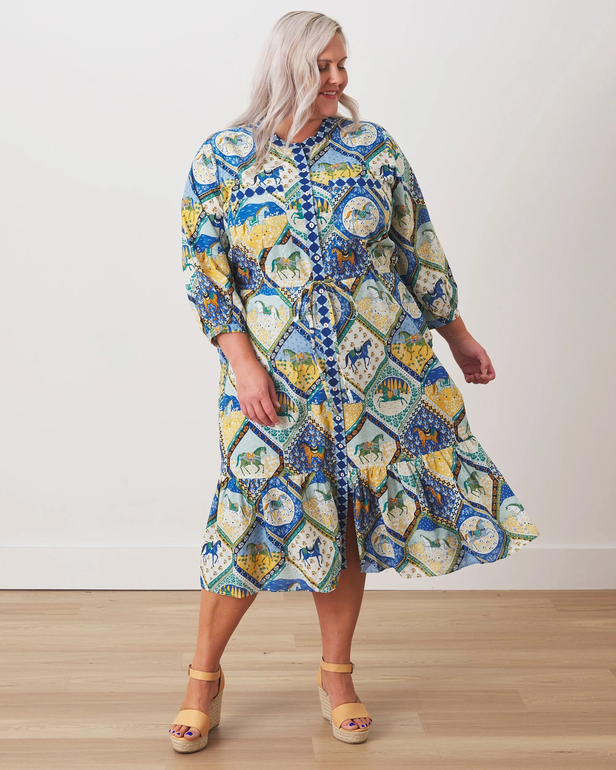 High Horse - Showstopper Dress - Sage sold by Printfresh product image thumbnail 2