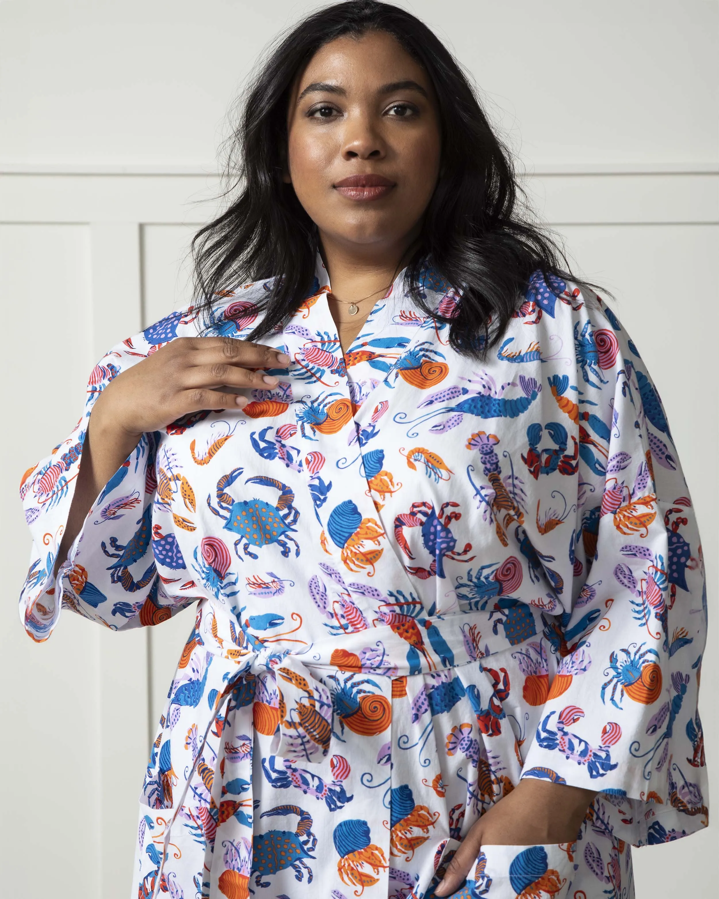 Pretty Pinchers - Robe - Cloud sold by Printfresh product image thumbnail 2