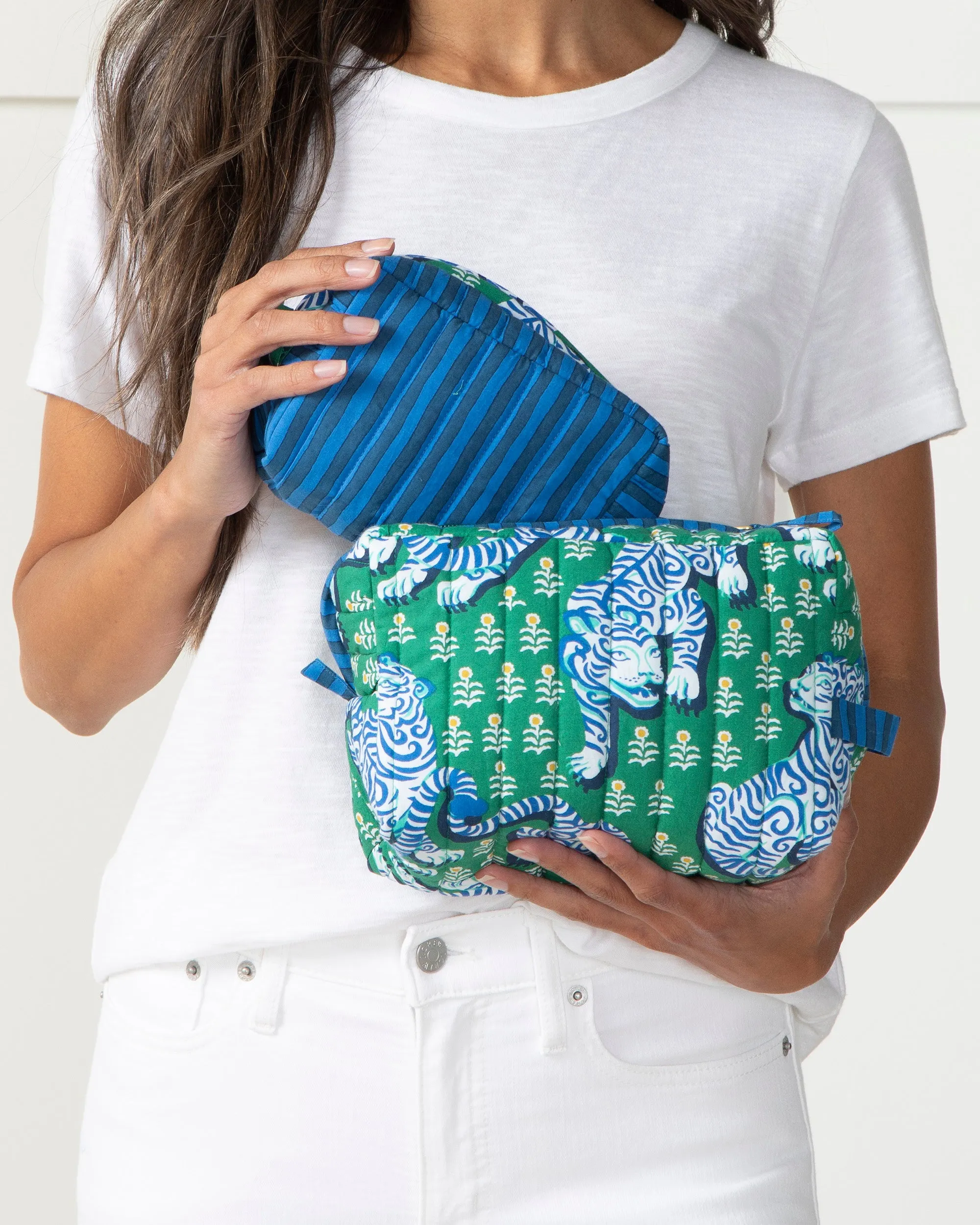 Tiger Queen - Three's Best Pouch Set - Jade sold by Printfresh product image thumbnail 4