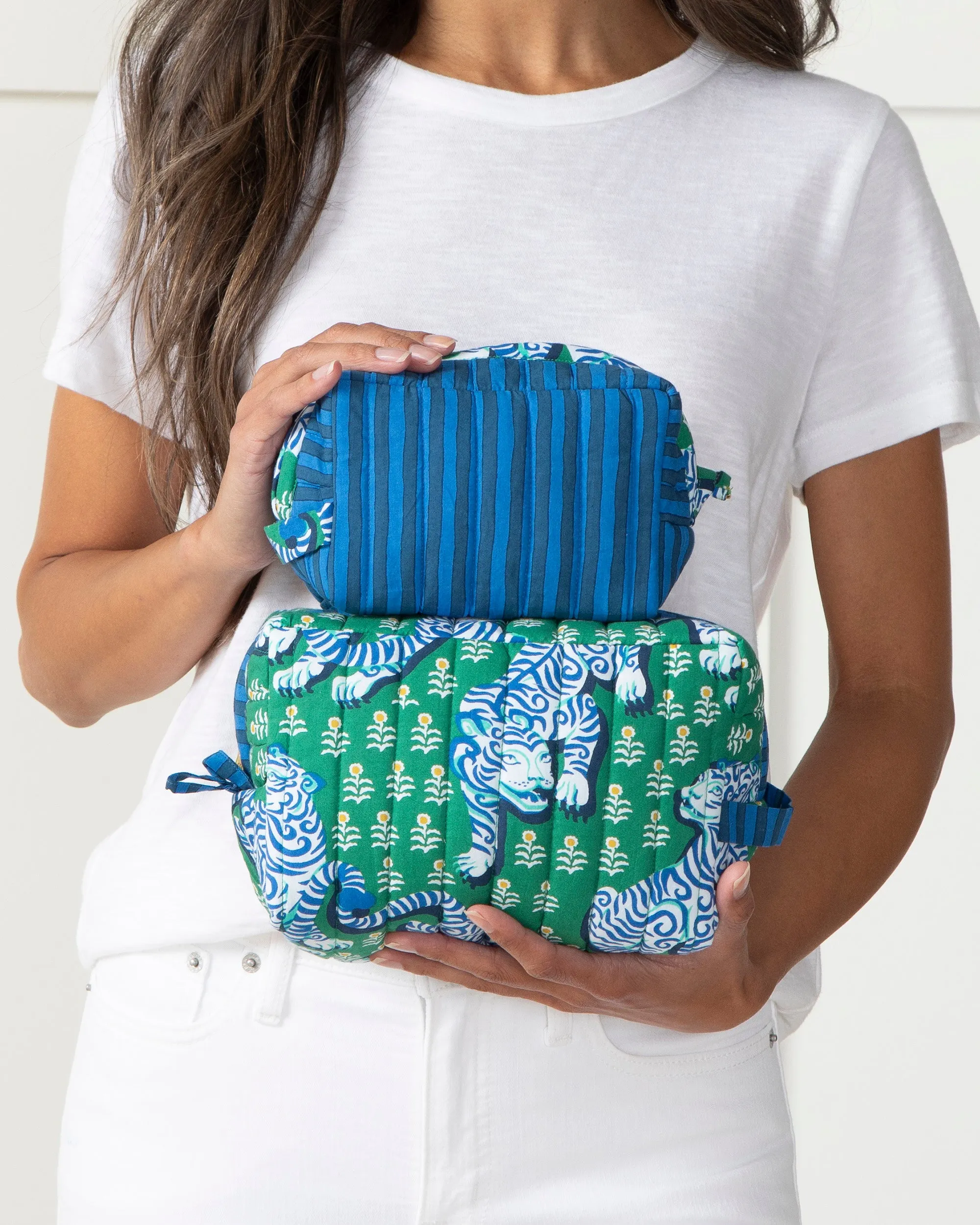 Tiger Queen - Three's Best Pouch Set - Jade sold by Printfresh product image thumbnail 2