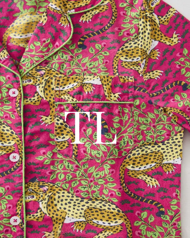 Bagheera - Petite Short PJ Set - Hot Pink sold by Printfresh