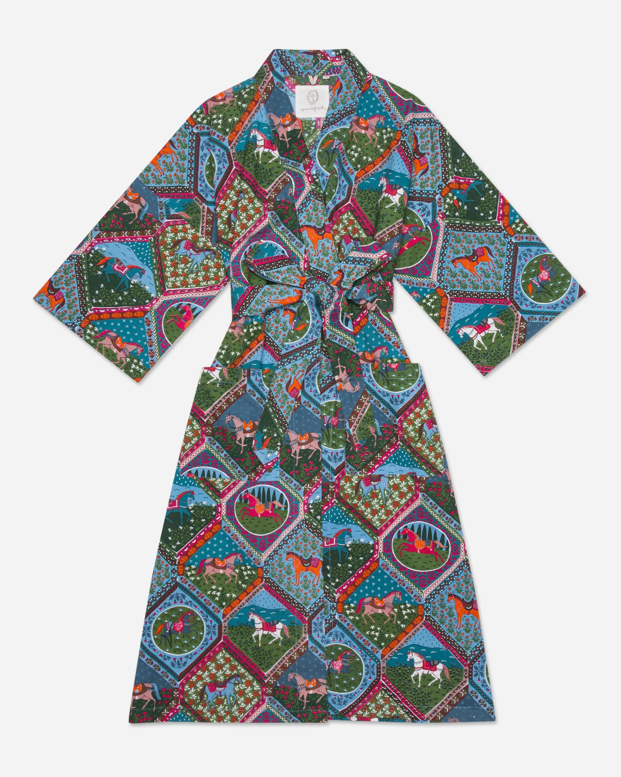 High Horse - Robe - Blush Denim sold by Printfresh product image thumbnail 5