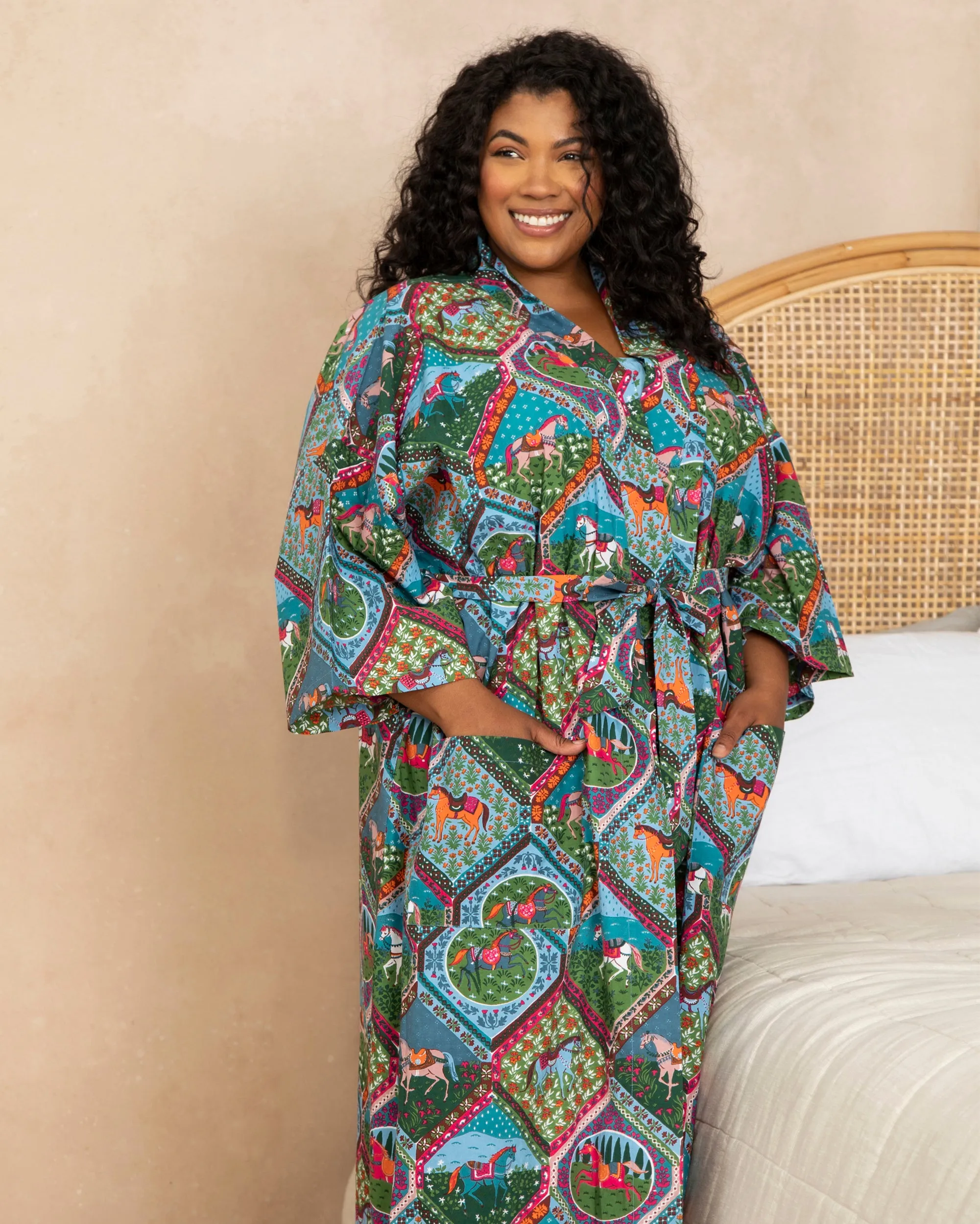 High Horse - Robe - Blush Denim sold by Printfresh product image thumbnail 4